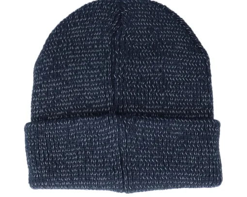 Online Beechfield Reflective French Navy Cuff Blank Beanie - Blue