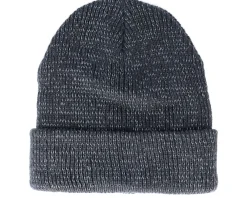Clearance Beechfield Reflective Graphite Cuff Blank Beanie - Grey