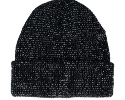 Clearance Beechfield Reflective Graphite Cuff Blank Beanie - Grey