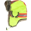 Trapper-MJM Hats Reflex Faux Fur Yellow Trapper -