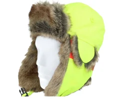 Trapper-MJM Hats Reflex Faux Fur Yellow Trapper -