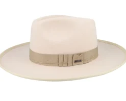 Fedora-Brixton Reno Bone/Sand Fedora -