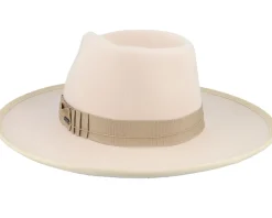 Fedora-Brixton Reno Bone/Sand Fedora -