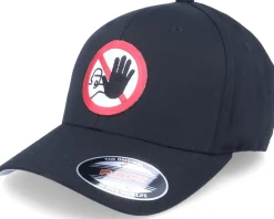 Discount Iconic Restricted Area Patch Black Flexfit -