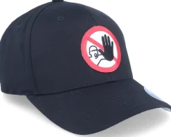 Discount Iconic Restricted Area Patch Black Flexfit -