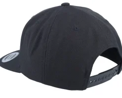 Snapback-Skillfish Retro Fishing Logo Black Snapback -