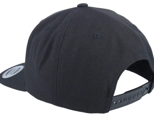 Snapback-Skillfish Retro Fishing Logo Black Snapback -
