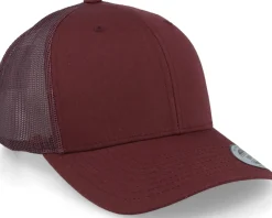 Blanks-Yupoong Retro Maroon Trucker -