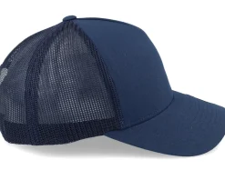 Clearance Yupoong Retro Navy A-Frame Trucker -