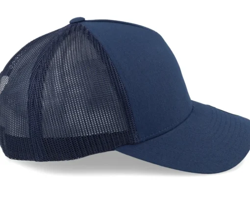 Clearance Yupoong Retro Navy A-Frame Trucker -