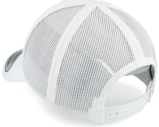 Trucker-Yupoong Retro White A-Frame Trucker -