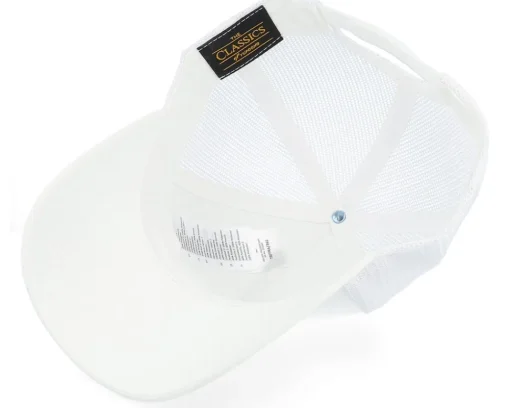 Trucker-Yupoong Retro White A-Frame Trucker -