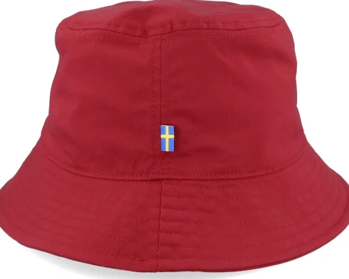 Buckets-Fjällräven Reversible Hat Pomegranate Red/Navy Bucket -