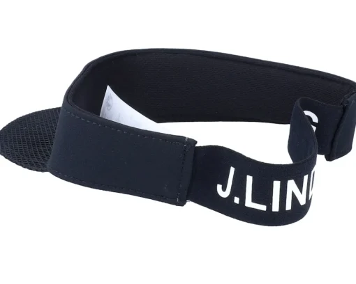 Hot J.Lindeberg Rex Golf Black Visor -