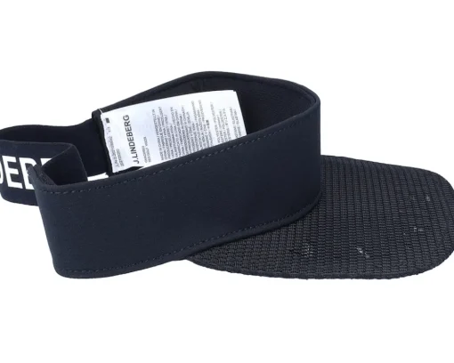 Hot J.Lindeberg Rex Golf Black Visor -