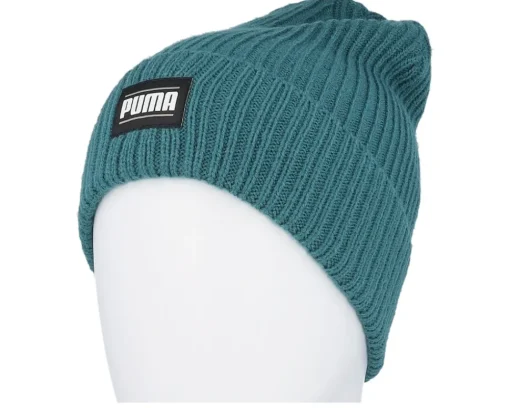 Online Puma Ribbed Classic Beanie Cold Cuff - Green