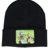 New Capslab Rick & Morty Beanie Black Cuff -
