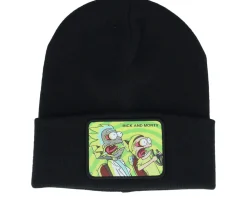 New Capslab Rick & Morty Beanie Black Cuff -