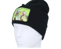 New Capslab Rick & Morty Beanie Black Cuff -