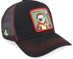 Trucker-Capslab Rick & Morty Evil Morty Black Trucker -