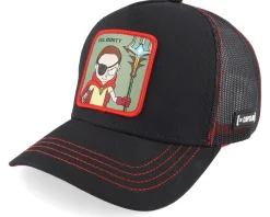 Trucker-Capslab Rick & Morty Evil Morty Black Trucker -