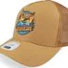 Trucker-Brixton Ridgewood C Hat Copper/Copper A-Frame Trucker -