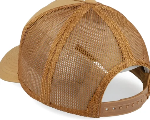 Trucker-Brixton Ridgewood C Hat Copper/Copper A-Frame Trucker -
