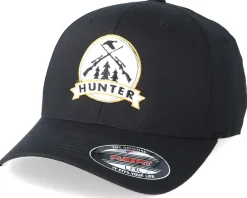 Flexfit-Hunter Rifles Badge Black Flexfit -