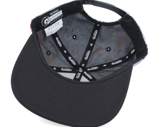 Kids-Headster Robotic Chaos Grey/Black Mix Snapback -