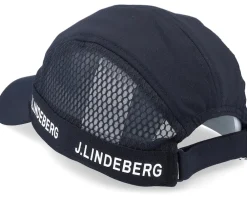 New J.Lindeberg Rock Golf Cap Black Dad Cap -