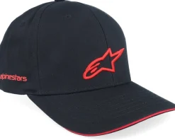 Fashion Alpinestars Rostrum Hat Black/Red Adjustable -
