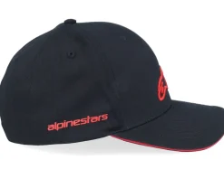 Fashion Alpinestars Rostrum Hat Black/Red Adjustable -
