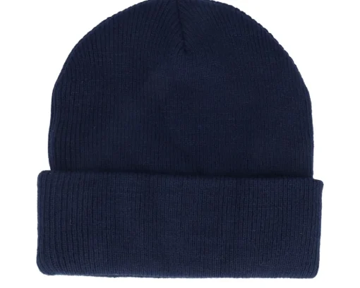 Cuff Beanies-John Hatter & Co Rubber Cash Is King Blue Cuff -