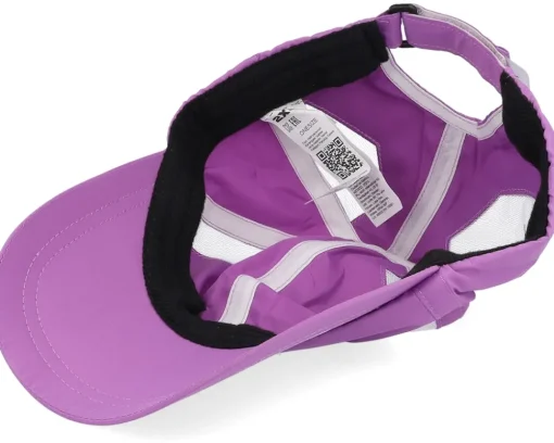 Best 2XU Run Cap Thistle/White Dad Cap - Purple