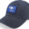 Dad Cap-American Needle S Carolina Ballpark Patch Navy Dad Cap -
