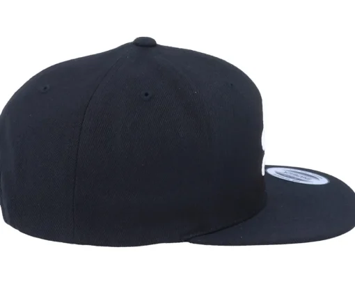 Snapback-Iconic S Letter 3D Black Snapback -