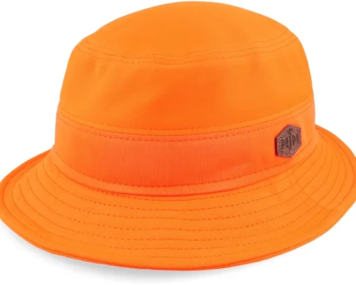Buckets-MJM Hats Safety Polyester Orange Bucket -