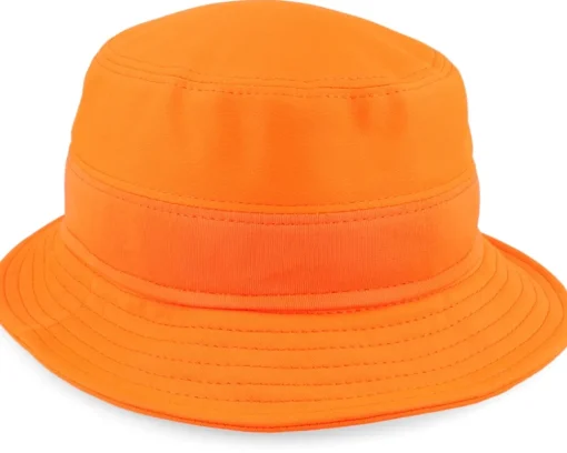 Buckets-MJM Hats Safety Polyester Orange Bucket -