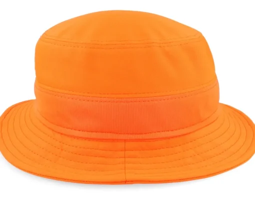 Buckets-MJM Hats Safety Polyester Orange Bucket -