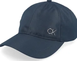 Adjustable-Calvin Klein Saffiano Metal Cap Adjustable - Blue