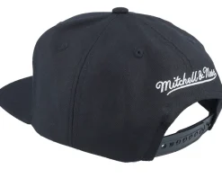 Snapback-Mitchell & Ness San Antonio Spurs Conference Patch Black Snapback -