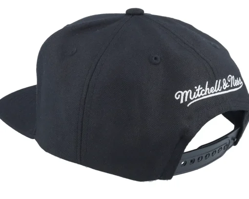 Snapback-Mitchell & Ness San Antonio Spurs Conference Patch Black Snapback -