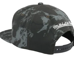 Snapback-Mitchell & Ness San Antonio Spurs Down For All Black Snapback -