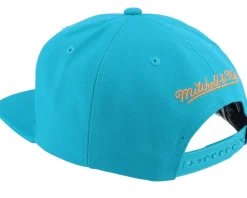 Snapback-Mitchell & Ness San Jose Sharks Alternate Flip Teal Snapback - Blue