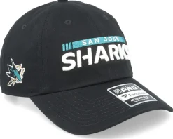 Dad Cap-Fanatics San Jose Sharks Authentic Pro Game&Train Dad Cap - Black