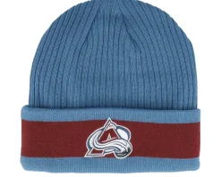 Cuff Beanies-Fanatics San Jose Sharks Beanie /Active Blue Cuff - Black