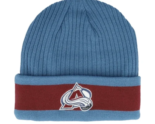 Cuff Beanies-Fanatics San Jose Sharks Beanie /Active Blue Cuff - Black