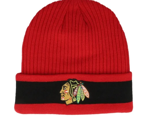 Cuff Beanies-Fanatics San Jose Sharks Beanie /Active Blue Cuff - Black