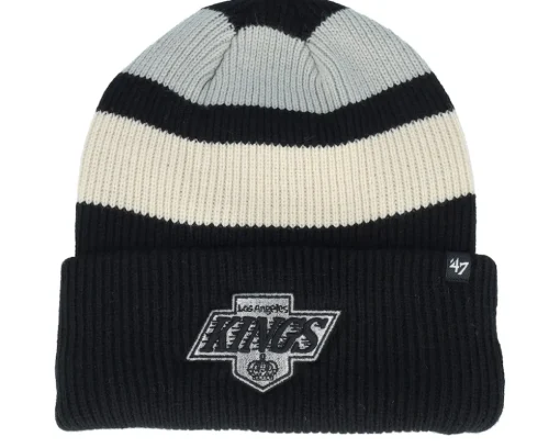 Cuff Beanies-47 Brand San Jose Sharks Clubhouse Jennings Beanie /White/Teal Cuff - Black