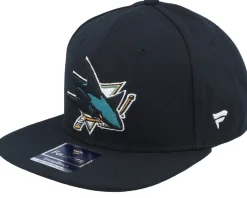 Sale Fanatics San Jose Sharks Core Snapback - Black